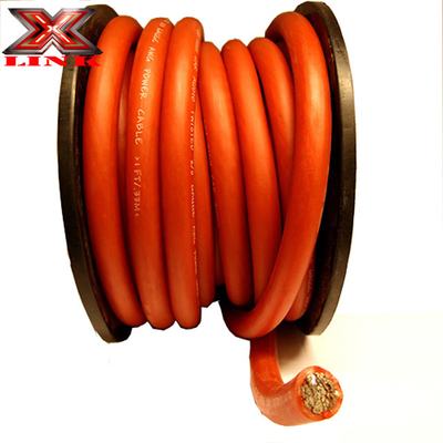 प्रदर्शन के लिए वाटरप्रूफ टिन OFC 4 AWG ओवरसाइज्ड 1/0 गेज कार ऑडियो पावर वायर