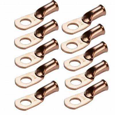 1/0 AWG टिन कॉपर Lugs रिंग टर्मिनल कनेक्टर गर्मी सिकुड़ने के साथ