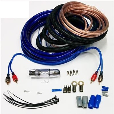 OFC COPPER OR CCA 2500W 2000W 1500W ऑटोमोटिव एम्पलीफायर वायरिंग किट कार ऑडियो केबल के लिए