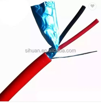 14 16 AWG 2/C 4/C ठोस 100% तांबा EWCS FPLP Plenum रेटेड शील्ड्ड फायर अलार्म केबल