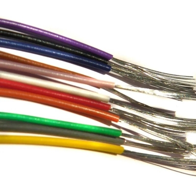 टिन कॉपर पीवीसी जैकेट UL1015 1007 अछूता उपकरण केबल हुक अप तार 0.5mm2 22AWG 26AWG 28AWG EN5075 2014