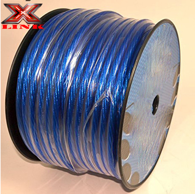 नरम पीवीसी जैकेट 20mm2 35mm2 50mm2 16mm2 10mm2 कार ऑडियो के लिए एम्पलीफायर पावर वायर केबल