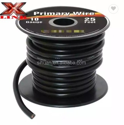 BS6500 मानक के साथ कम वोल्टेज 10awg 12awg 14awg 16awg पीवीसी जैकेट विद्युत केबल