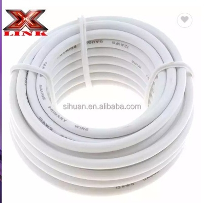 BS6500 मानक के साथ कम वोल्टेज 10awg 12awg 14awg 16awg पीवीसी जैकेट विद्युत केबल
