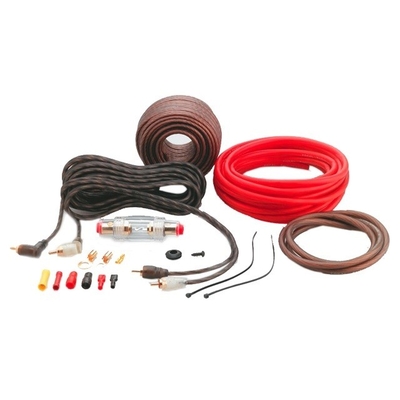 4awg एम्प इंस्टॉलेशन केबल किट 2500W कार ऑडियो केबल किट नंगे तांबे कंडक्टर के साथ