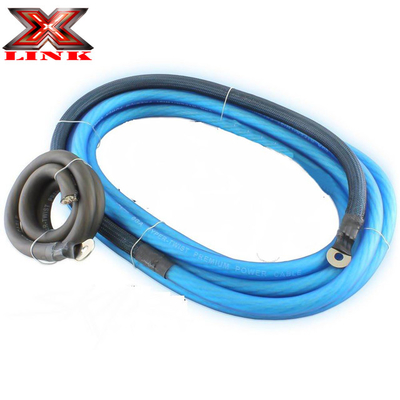 OFC कंडक्टर 0 2 4 6 8 AWG गेज GA स्पीकर सिस्टम के लिए कार ऑडियो केबल किट