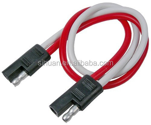2.8X बाहरी व्यास 4c 18AWG बंधा हुआ ट्रेलर तार प्लग के साथ केबल नंगे तांबे कंडक्टर