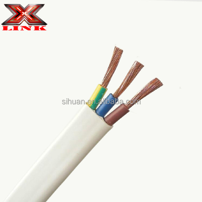 स्ट्रैंड्ड कंडक्टर घरेलू उपकरण विद्युत तार 14 ga x4c 18awg x3c काले या सफेद में
