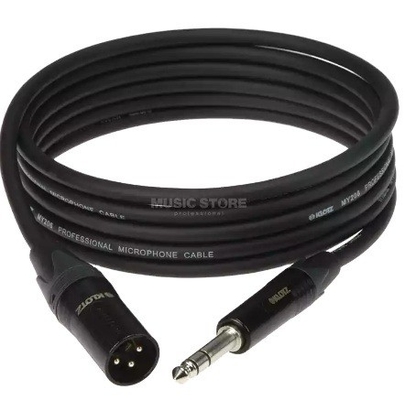 24AWG पीवीसी इन्सुलेशन माइक्रोफोन रेडियो स्टेशन और स्पीकर सिस्टम के लिए एक्सएलआर डीएमएक्स केबल