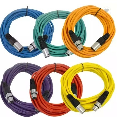 व्यावसायिक ऑडियो उत्पादन XLR माइक्रोफोन केबल DMX थोक