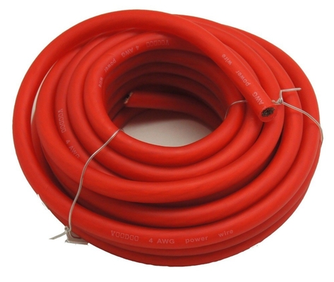 नरम पीवीसी जैकेट कार ऑडियो 2/0 गेज/awg एम्प पावर ग्राउंड केबल तार 50mm 35mm 20mm 16mm