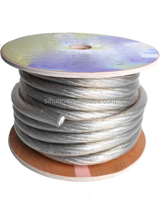 अधिकतम ऑडियो अनुभव के लिए 8 awg OFC 0GA कार ऑडियो पावर वायर